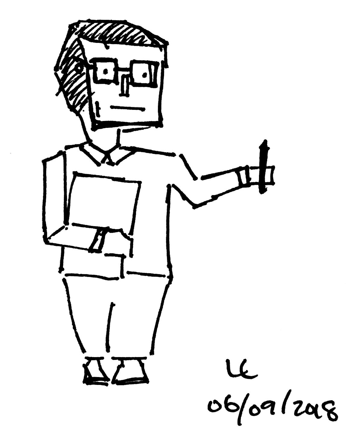 sketch of the 16Personalities Logistician